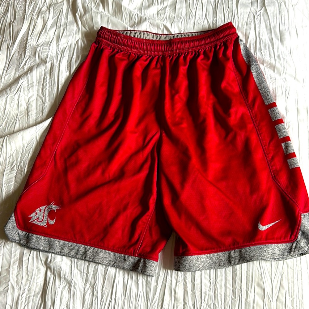 Washington State Wazzu WSU Team Issued Nike Elite Shorts